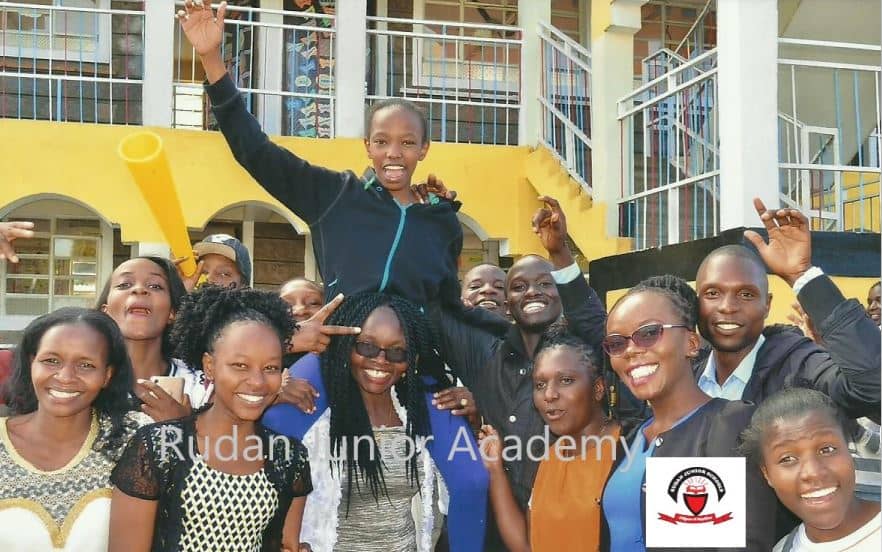 Rudan Junior Academy 2018 KCPE results jubilation